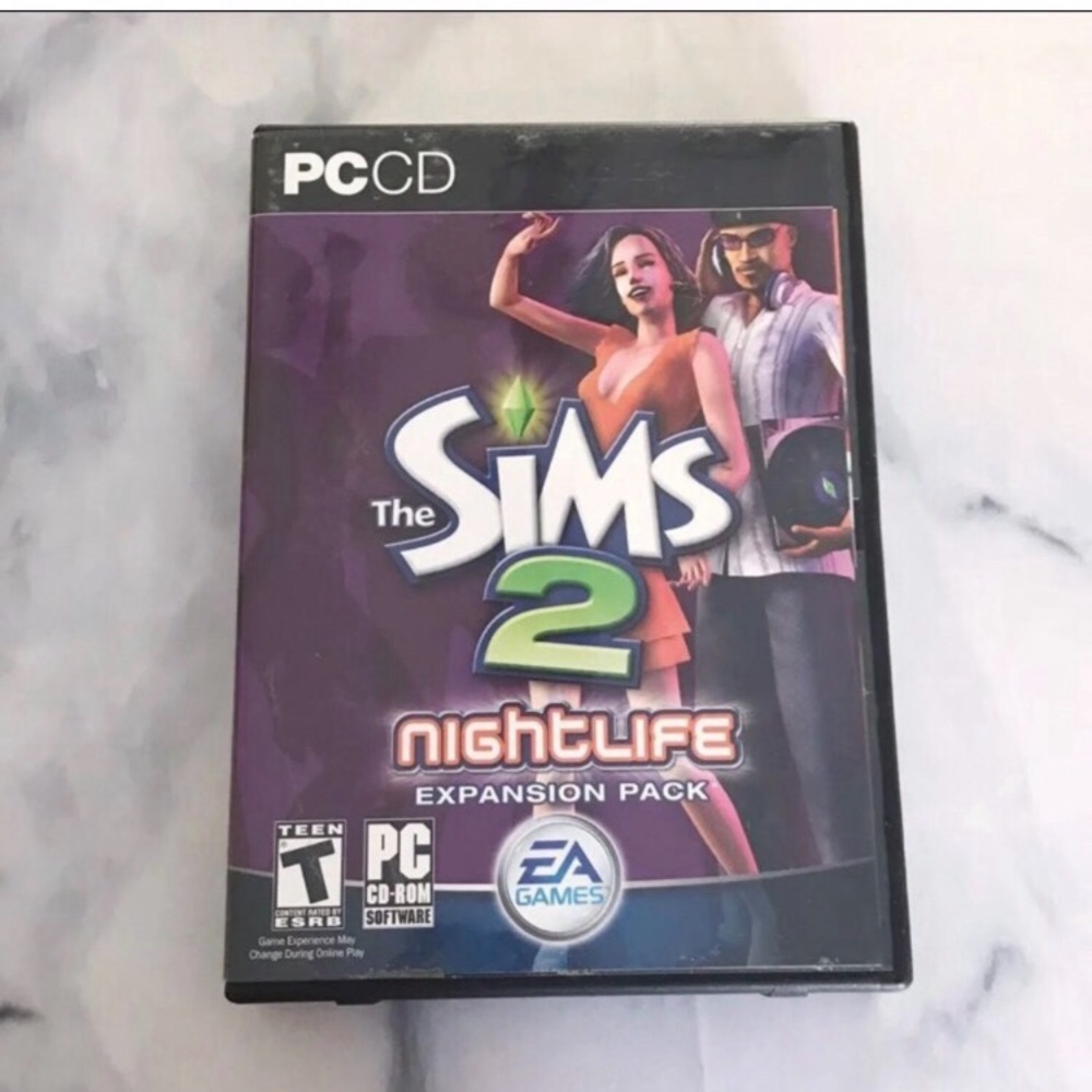 π3for$12π The Sims 2 Hot Date Nightlife Pack PC CD Game Discs - Picture 1 of 5